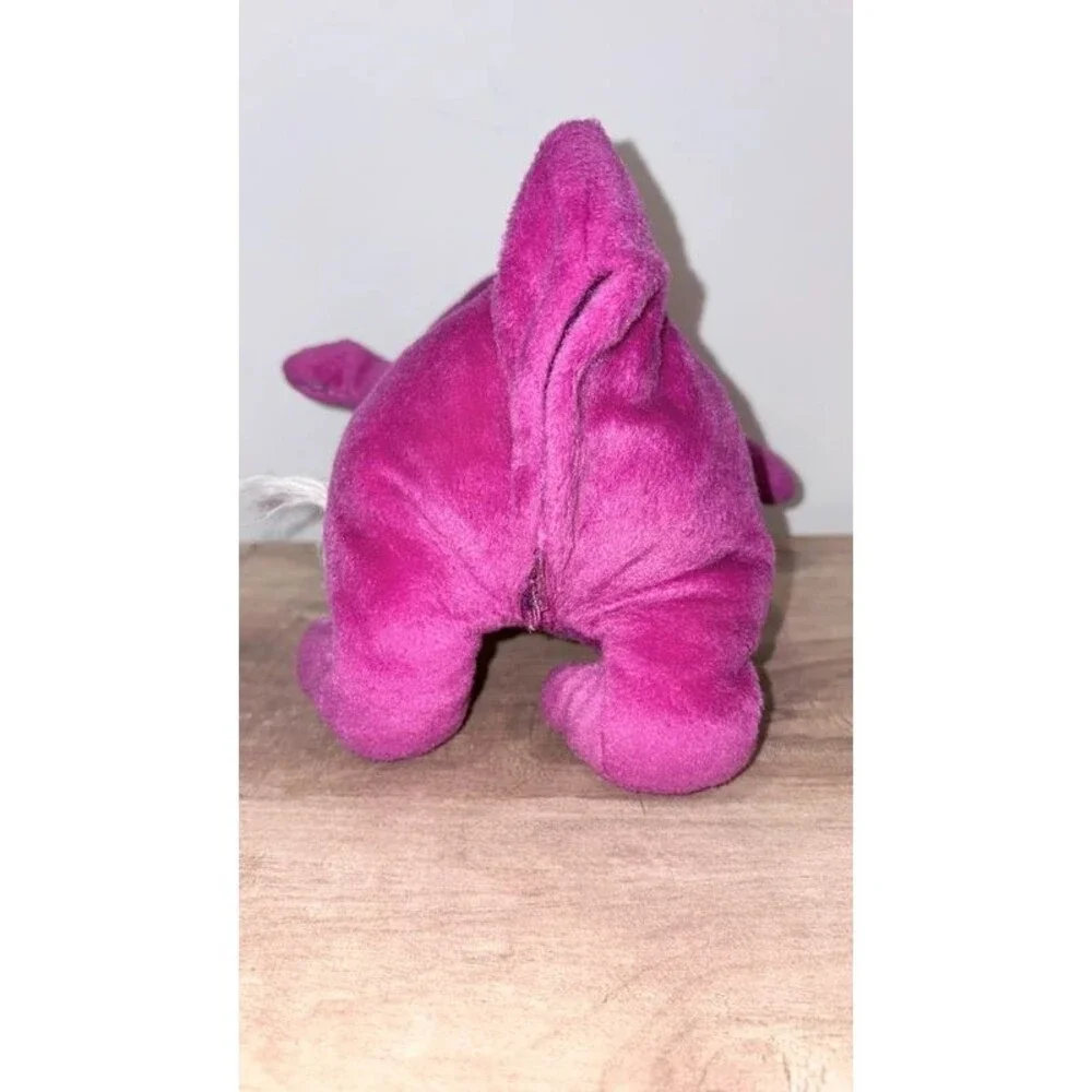 Barney “I Love You” Singing Plush Purple Dinosaur 10” Untested AS-IS